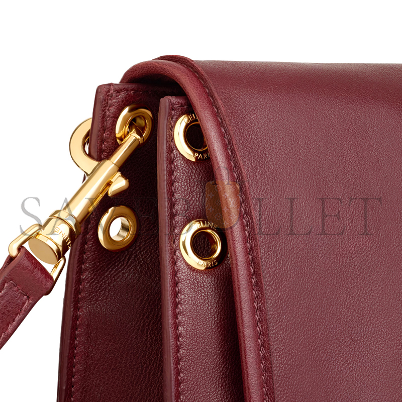 CELINE SOFT TRIOMPHE BESACE IN SUPPLE SHINY LAMBSKIN 123632T88.28PO (34*25*13cm) CELINE SOFT TRIOMPHE BESACE IN SUPPLE SHINY LAMBSKIN 123632T88.28PO (34*25*13cm)